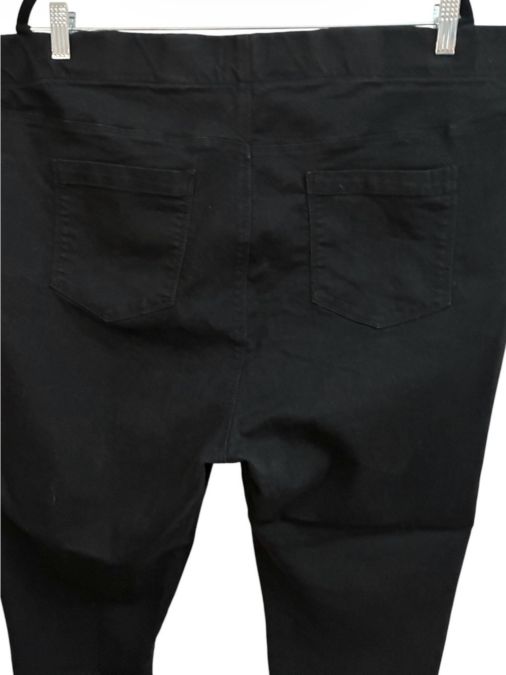 Papaya Curve Plus Size 20 Black Stretch Jeggings Pull-On Slim Leg Pants - Picture 9 of 9